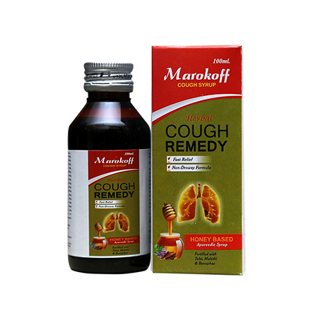 Product Name: Marokoff, Compositions of Marokoff are Herbal Cough Remedy - Marowin Healthcare