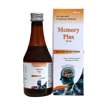 Product Name: Memory Plus, Compositions of Memory Plus are An Ayurvedic Proprietary Medicine - Marowin Healthcare