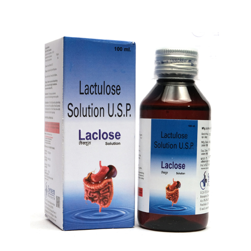Product Name: Laclose, Compositions of Laclose are Lactulose Solution U.S.P. - Senen Biotech