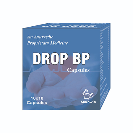 Product Name: Drop BP, Compositions of Drop BP are An Ayurvedic Proprietary Medicine - Marowin Healthcare