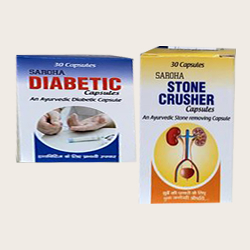 Product Name: DIABETIC, Compositions of DIABETIC are An Ayurvedic Diabetic Capsules - Tecnex Pharma