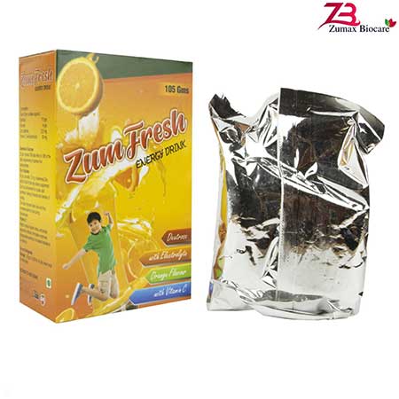 Product Name: Zum Fresh, Compositions of Zum Fresh are Energy Drink - Zumax Biocare
