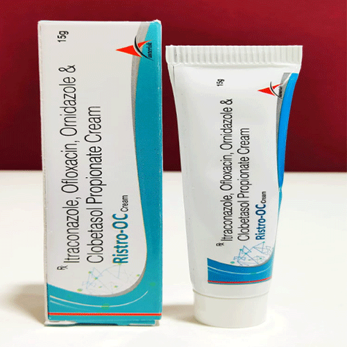 Product Name: Ristro OC, Compositions of Ristro OC are Itraconazole Ofloxacin Ornidazole & Clobetasol Propionate - Asterisk Laboratories