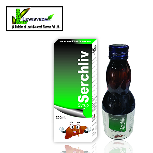 Product Name: Serchliv , Compositions of Serchliv  are A Herbal Liver Tonic - Lewis Bioserch Pharma Pvt. Ltd