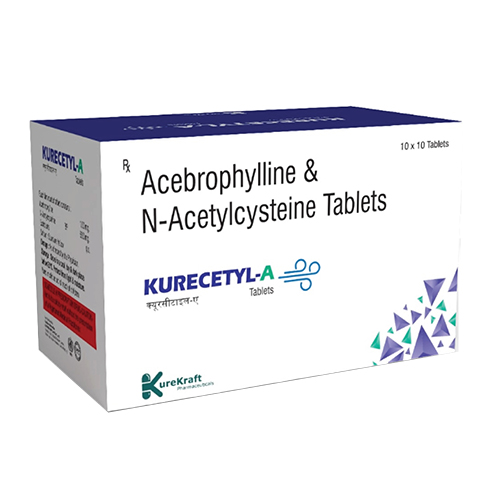 Product Name: KurecetylA, Compositions of KurecetylA are Acebrophylline & N-Acetylcysteine - KureKraft Pharmaceuticals