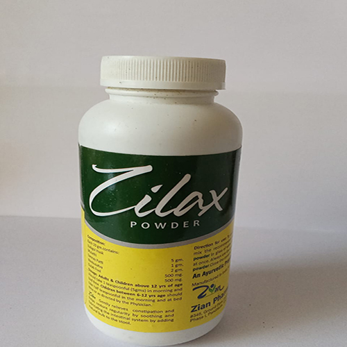 Product Name: Zilax Powder, Compositions of Zilax Powder are Ayurvedic Proprietary Medicine - Arlig Pharma