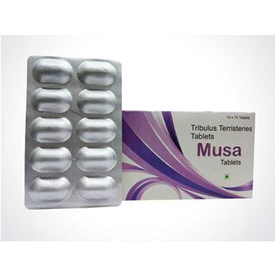 Product Name: MUSA, Compositions of MUSA are Tribulus Termisterries Tablets - Alardius Healthcare
