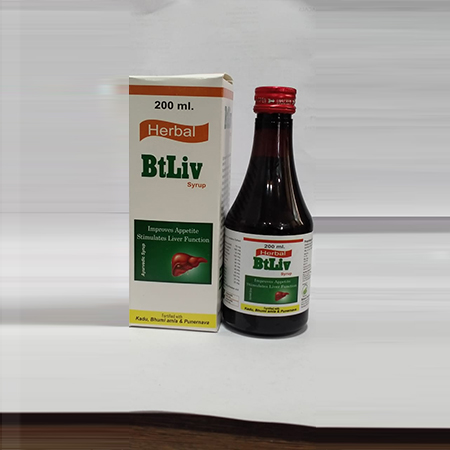 Product Name: BtLiv, Compositions of BtLiv are An Ayurvedic Proprietary Medicine - Biotanic Pharmaceuticals