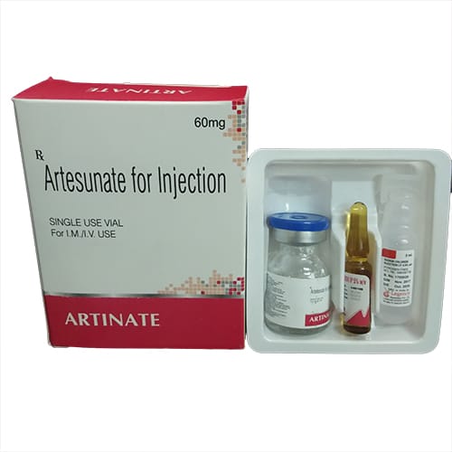 Product Name: ARTINATE Injection, Compositions of ARTINATE Injection are Artesunate for injection for I.M./I./V.(SINGLE USE ONLY) - JV Healthcare