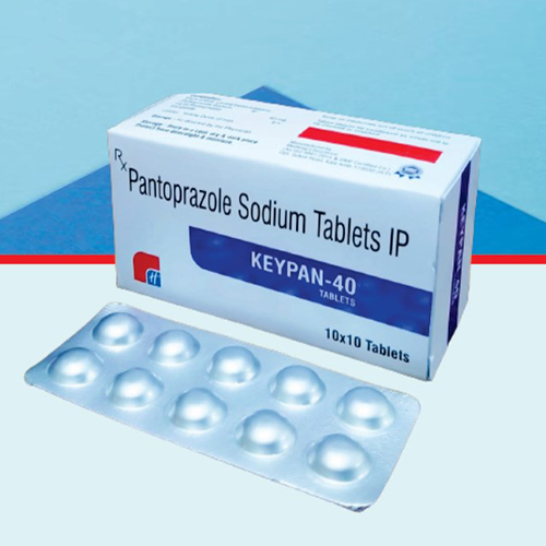 Product Name: KEYPAN 40, Compositions of KEYPAN 40 are Pantoprazole Sodium tablets IP - Healthkey Life Science Private Limited