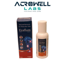 Product Name: Ezaflam, Compositions of Ezaflam are Natural Remedy For Muscular Pain - Acrowell Labs Private Limited