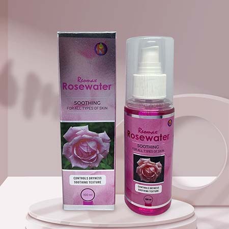 Product Name: Rosewater, Compositions of Rosewater are Control Dryness Smoothning Texture - Reomax Care