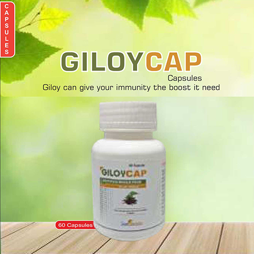 Product Name: Giloycap, Compositions of Giloycap are Giloy Can give you Immunity the boost it Need  - Pharma Drugs and Chemicals