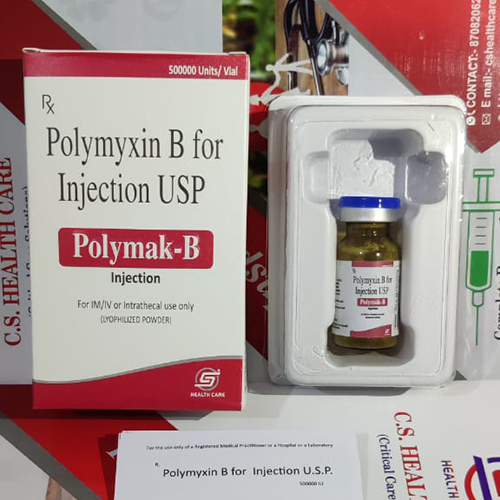 Product Name: Polymak B , Compositions of Polymak B  are Polymyxin B for Injection USP - C.S Healthcare
