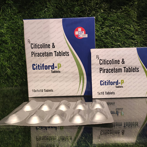 Product Name: Citiford P, Compositions of Citiford P are Citicoline & Piracetam Tablets - Crossford Healthcare