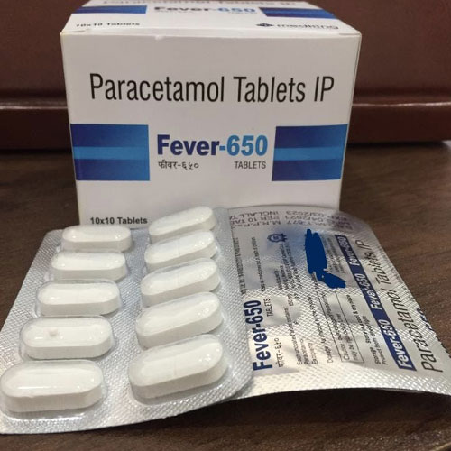 Product Name: Fever 650, Compositions of Fever 650 are Paracetamol - G N Biotech