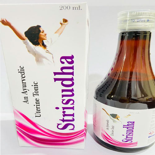 Product Name: Strisudha, Compositions of are An Ayurvedic Uterine Tonic - Disan Pharma