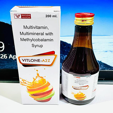 Product Name: Vitalone  A2Z, Compositions of Vitalone  A2Z are Multivitamin, Multimineral with Methylcobalamin - Waylone Healthcare