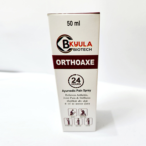 Product Name: Orthoaxe, Compositions of Relieve Arthritis, Joint Pain and Stiffness are Relieve Arthritis, Joint Pain and Stiffness - Bkyula Biotech