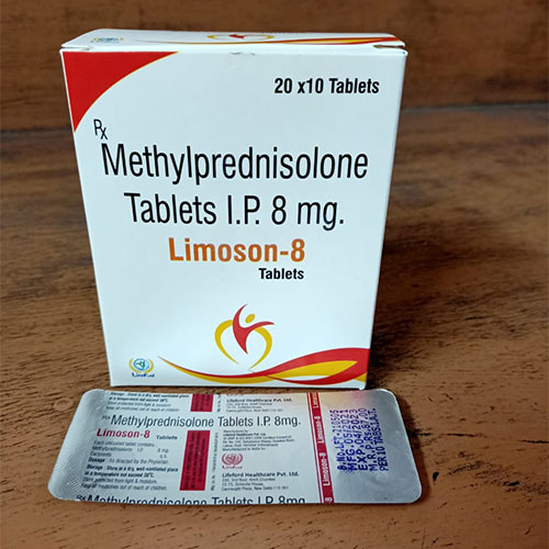 Product Name: Limoson 8, Compositions of Limoson 8 are Methylprednisolone - G N Biotech