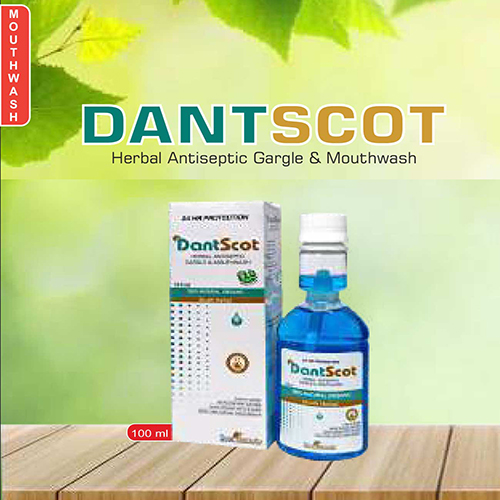 Product Name: Dantscot, Compositions of Dantscot are Herbal Antiseptic Gargle & Mouthwash - Pharma Drugs and Chemicals