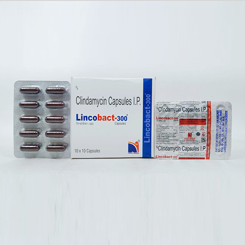 Product Name: Lincobact 300, Compositions of Lincobact 300 are Clindamycin Capsules I.P. - Nova Indus Pharmaceuticals