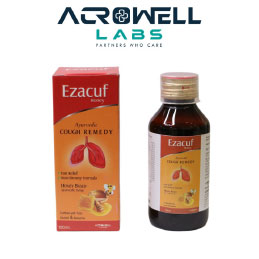 Product Name: Ezacuf, Compositions of Ezacuf are Ayurvedic Cough Remedy - Acrowell Labs Private Limited