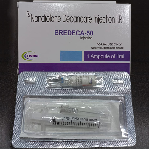 BREDECA 50 are Nandrolone Decanoate Injection I.P. - Timbre Healthcare