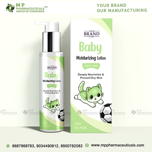 Product Name: Body moisturizing lotion, Compositions of Body moisturizing lotion are Body moisturizing lotion - M.P Pharmaceuticals