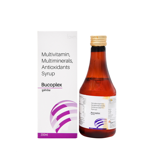 Product Name: BUCOPLEX, Compositions of Multivitamins, Multimineral Antioxidants  are Multivitamins, Multimineral Antioxidants  - Fawn Incorporation