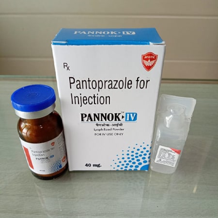 Product Name: Pankok IV, Compositions of Pankok IV are Pantoprazole for Injection - Aviotic Healthcare Pvt. Ltd