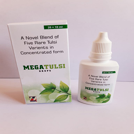 Product Name: Megatulsi, Compositions of Megatulsi are An Ayurvedic Proprietary Medicines - Zerdia Healthcare Pvt Ltd