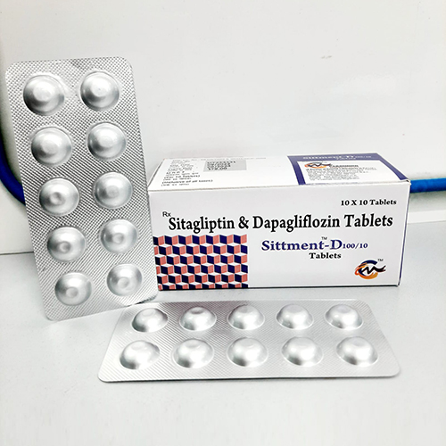 Product Name: Sittment D, Compositions of Sittment D are Sitagliptin & Dapaglilozin Tablets - Cardimind Pharmaceuticals