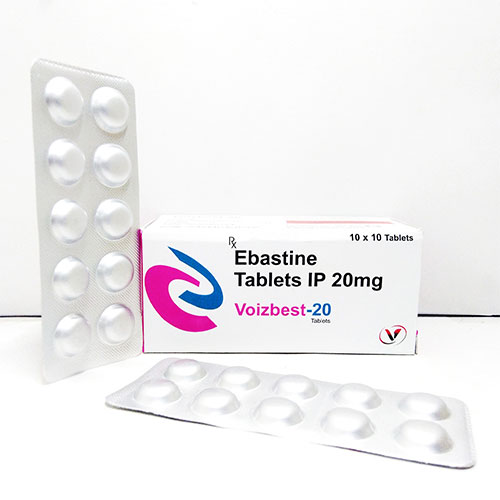 Product Name: Voizbest 20, Compositions of Voizbest 20 are EBASTINE-20MG - Voizmed Pharma Private Limited