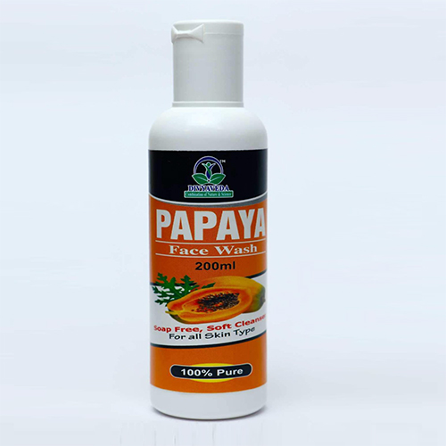 Product Name: Papaya face wash, Compositions of are Ayurvedic Proprietary Medicine - Divyaveda Pharmacy