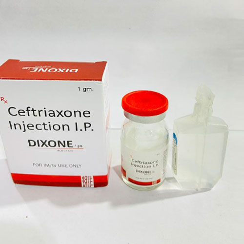 Product Name: Dixone, Compositions of Dixone are Ceftriaxone  Injection IP - Disan Pharma