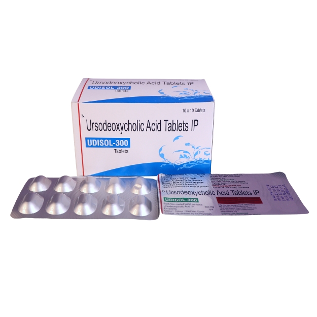 Product Name: Udisol 300, Compositions of Udisol 300 are URSODEOXYCHOLIC ACID - Paras Laboratories Ltd