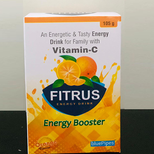 Product Name: FITRUS ENERGY DRINK, Compositions of FITRUS ENERGY DRINK are Energy Drink - Bluepipes Healthcare