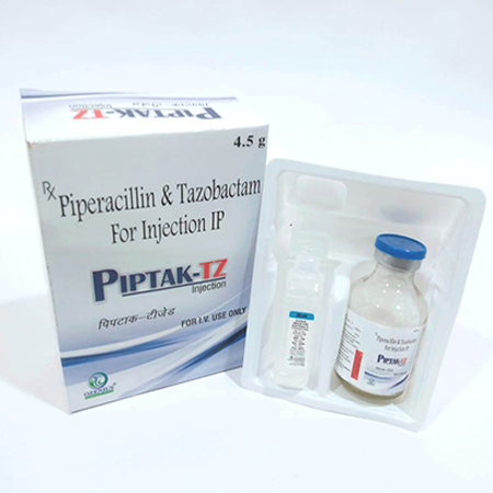 Product Name: PIPTAK TZ, Compositions of PIPTAK TZ are Piperacillin & Tazobactam For Injection IP - Ozenius Pharmaceutials