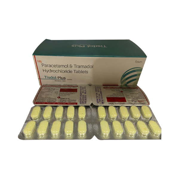 Product Name: TISDOL PLUS, Compositions of Paracetamol 325mg + Tramadol 37.50mg are Paracetamol 325mg + Tramadol 37.50mg - Fawn Incorporation