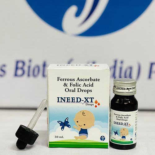 Product Name: INEED XT , Compositions of INEED XT  are FERROUS ASSCORBATE & FOLIC ACID - Janus Biotech