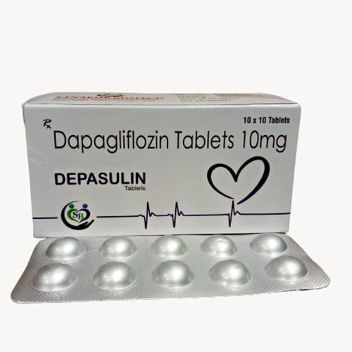 Product Name: DEPASULIN, Compositions of DEPASULIN are DAPAGLIFLOZIN - Edelweiss Lifecare