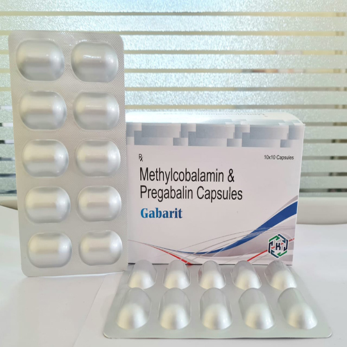 Product Name: Gabarit, Compositions of Gabarit are Methylcobalamin & Pregabalin Capsules - Kriti Lifesciences