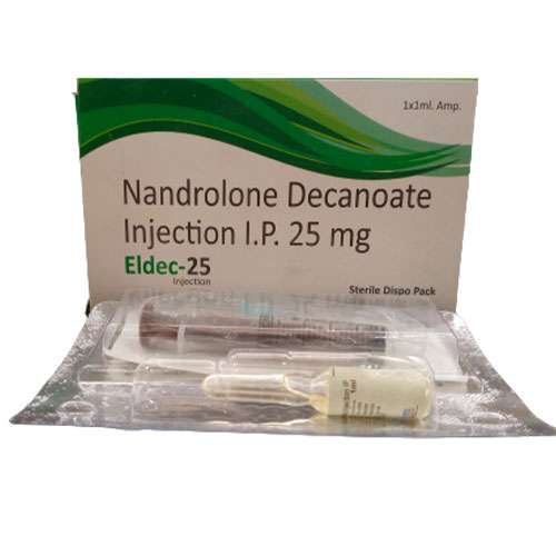 Product Name: ELDEC 25, Compositions of ELDEC 25 are Nandrolone Decanoate 25mg - Edelweiss Lifecare
