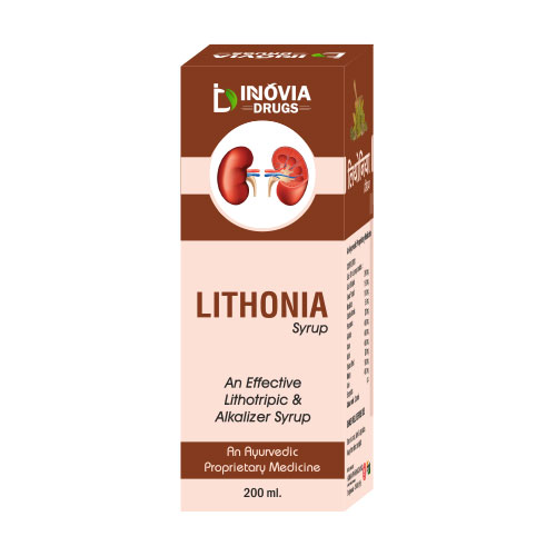 Product Name: Lithonia, Compositions of Lithonia are An Effective Lithotripic & Alkalizer Syrup - Innovia Drugs