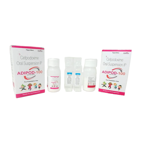 Product Name: Adipod100, Compositions of Adipod100 are Cefpodoxime Oral Suspension IP - Oddiant Formulations