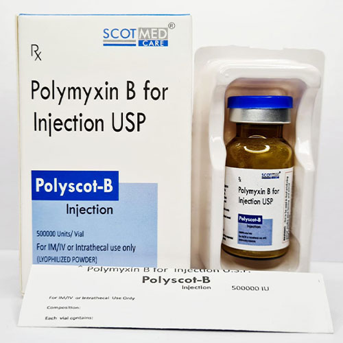 Polyscot B are Polymyxin B for Injection USP - Maxsquare Healthcare