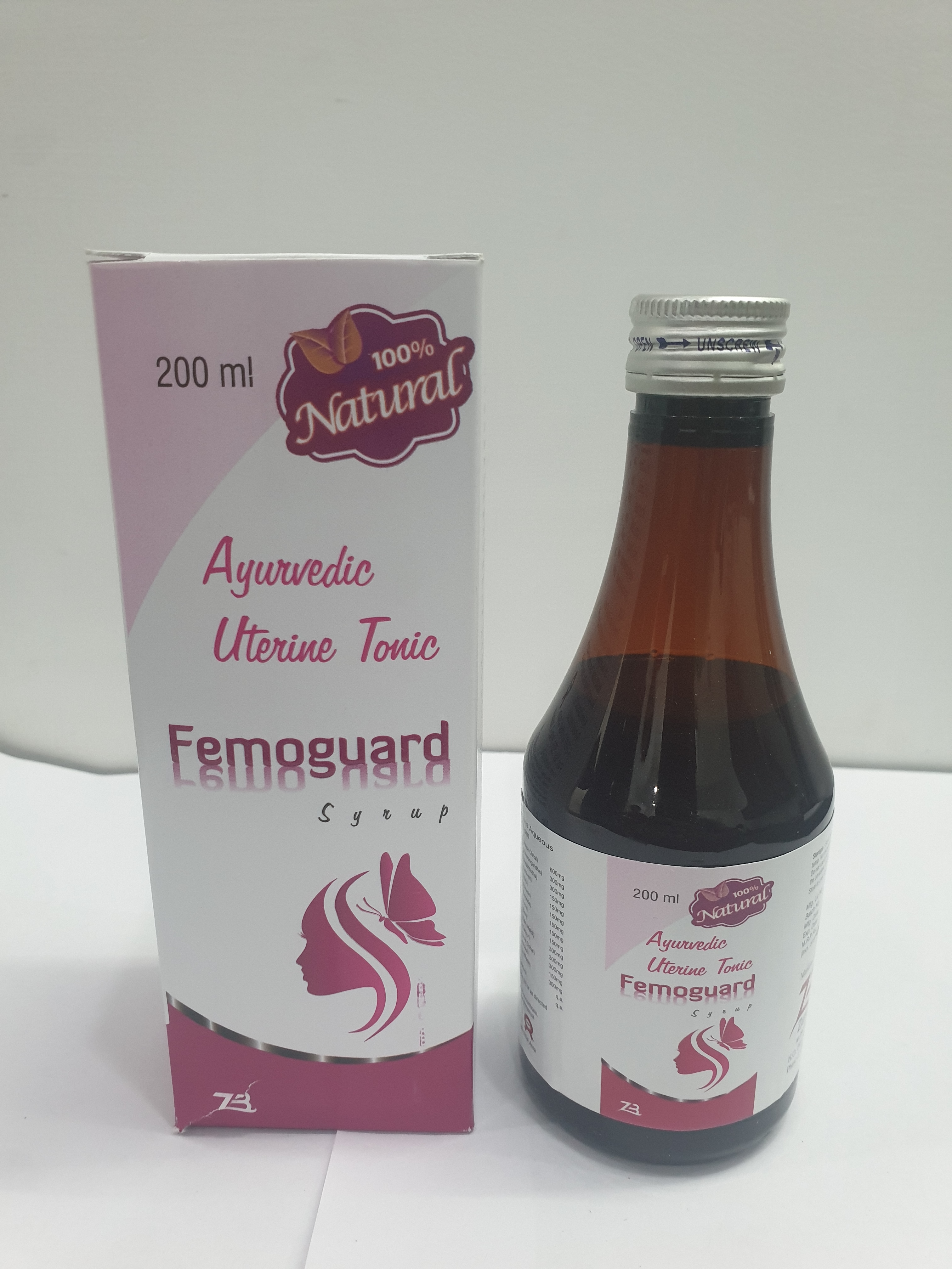 Product Name: Femoguard, Compositions of Femoguard are Aurvedic Uterine Tonic  - Zumax Biocare