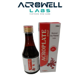 Product Name: Acroplate, Compositions of Acroplate are Recover The Platelet Loss - Acrowell Labs Private Limited