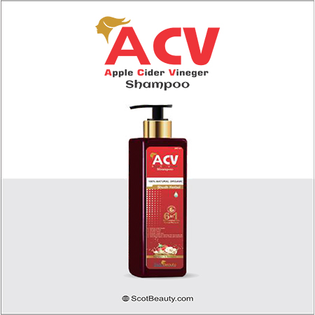 Product Name: Acv, Compositions of Acv are Apple Cider Vineger Shampoo - Scothuman Lifesciences